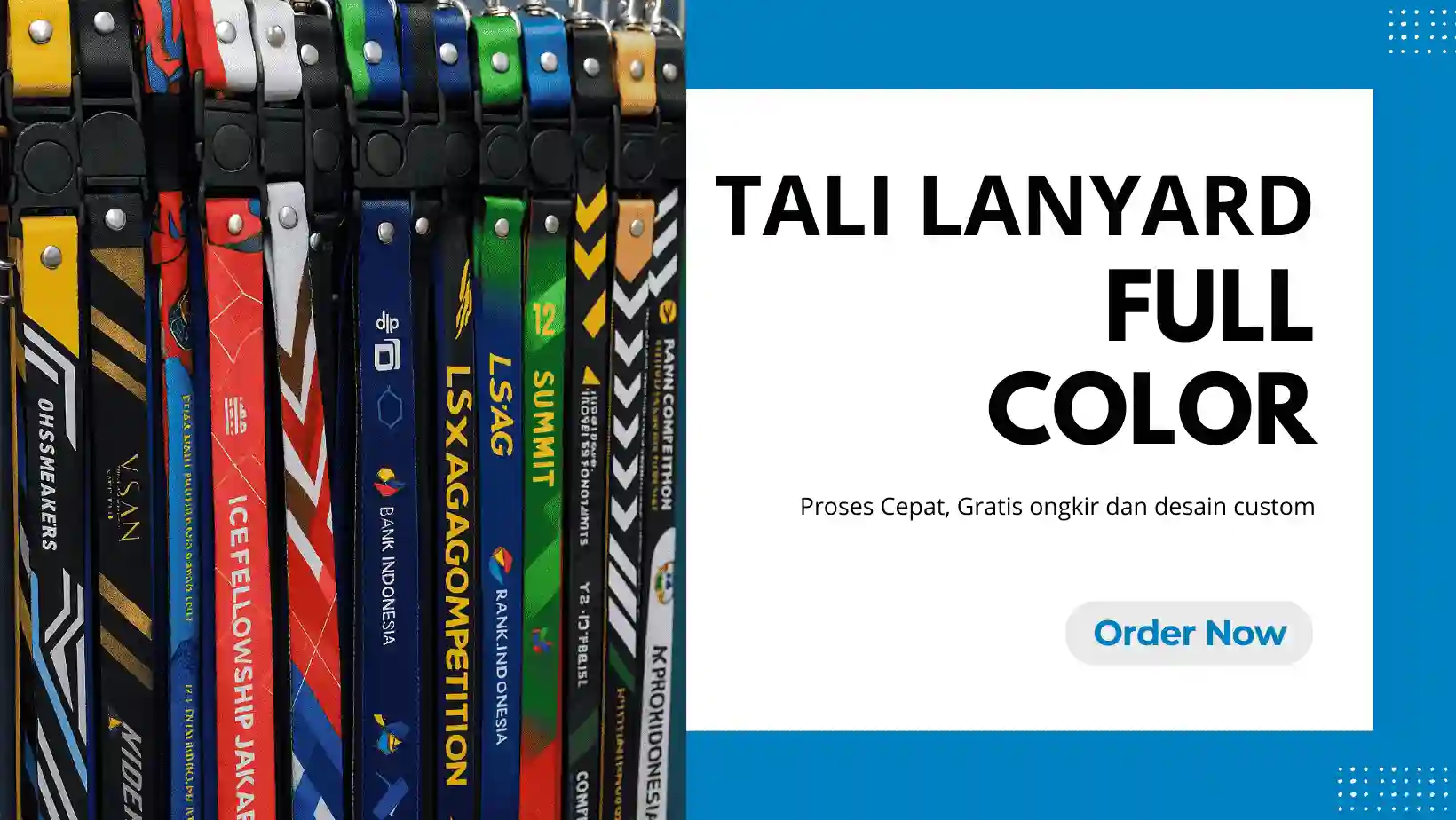 Tali Lanyard Full Color Custom